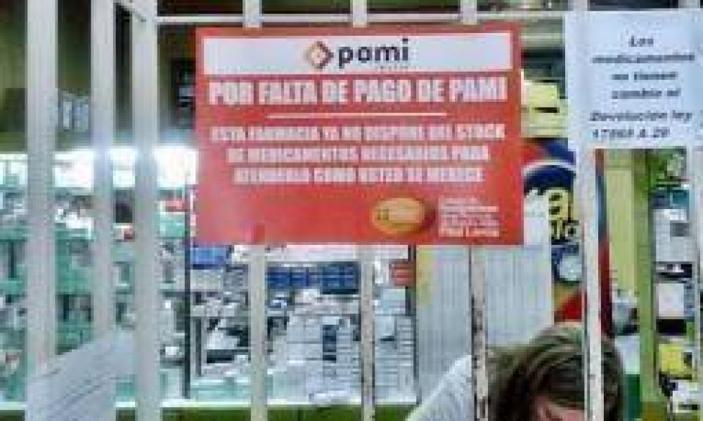 Farmacias riojanas cortaron PAMI por tiempo indeterminado