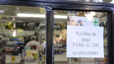 Farmacias suspendieron la atenci�n a afiliados de Pami