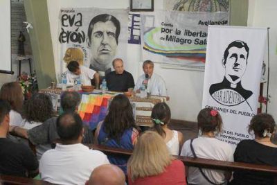 El Juez de la Corte Interamericana de Derechos Humanos, Ra�l Eugenio Zaffaroni, estuvo en la Isla Maciel junto con el intendente Ferraresi