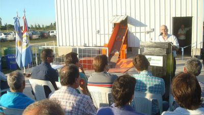 Inauguraron una planta de reciclado en Recreo