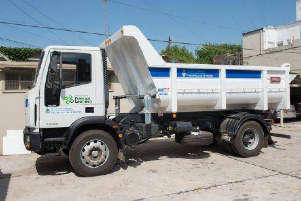 El municipio de Trenque Lauquen suma m�s equipamiento: ahora un cami�n para el Prolim