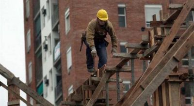 El empleo en la construcci�n sigue por el piso