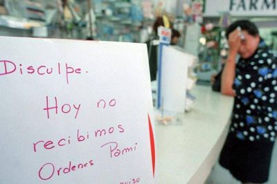 Farmac�uticos segu�an con el corte �absoluto�  a los afiliados de PAMI