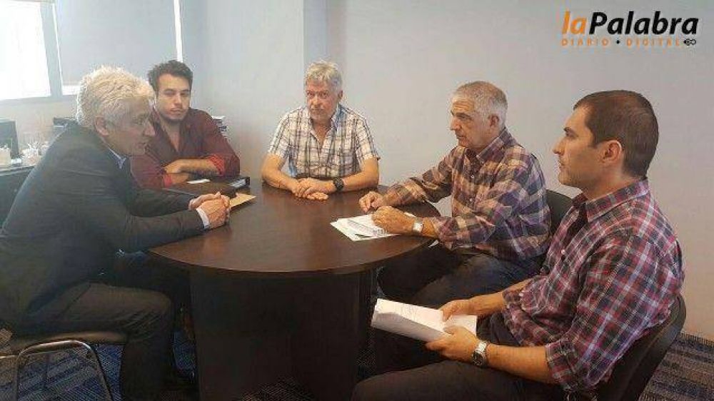 Zara se reuni� con autoridades de Absa para mejorar servicios de cloacas y agua potable