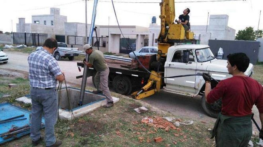 Rehabilitan pozos de agua en los barrios Villa Italia y CELTA