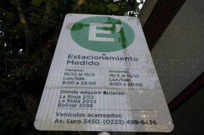Se iniciaron gestiones para cambiar el sistema de Estacionamiento Medido