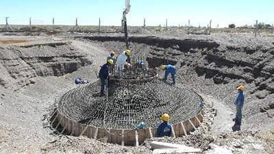 Avanza la construcci�n del centro de distribuci�n de agua potable en Playa Uni�n