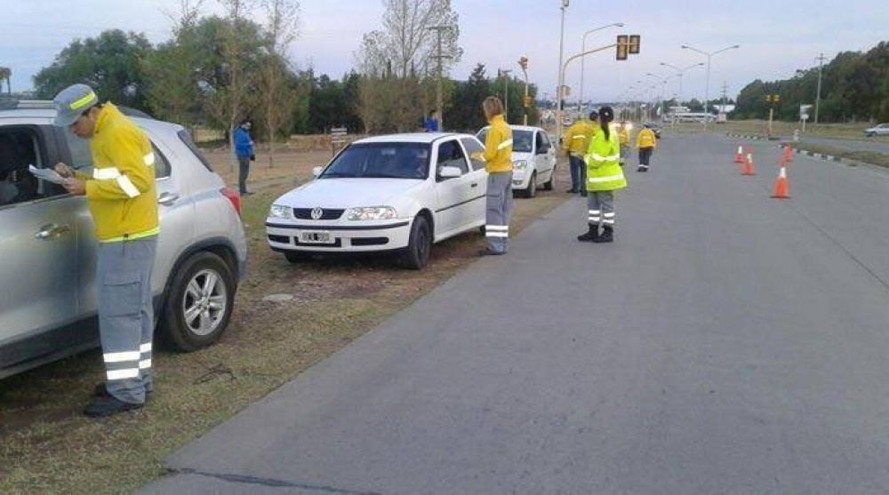 Se realizaron 180 controles de alcoholemia en la Nochebuena