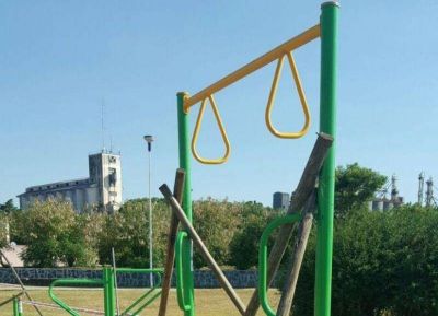 Nueva Plaza Saludable en la ciudad de Ramallo
