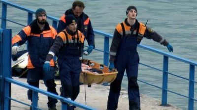 Investigan las causas del accidente a�reo en el Mar Negro en el que murieron 92 personas