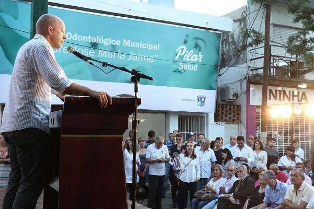 Se inaugur el primer Hospital Odontolgico municipal de Pilar