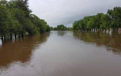 Provincia inform� que realiza tareas de asistencia en las zonas inundadas: Hay 128 familias evacuadas