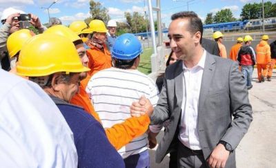Las obras p�blicas, eje de la gesti�n de Tagliaferro durante 2016