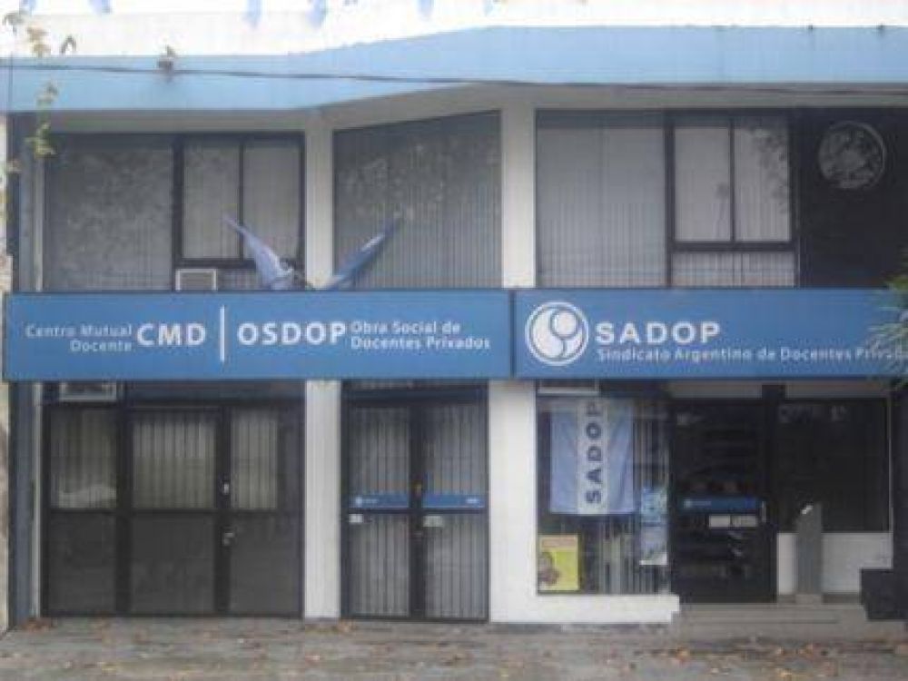 SADOP repudia una serie de despidos e instituciones