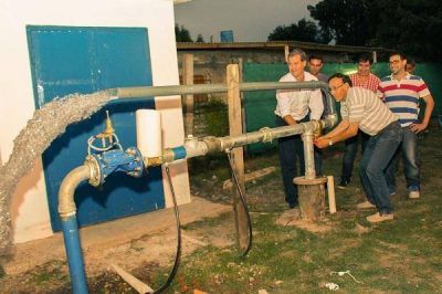 Plan municipal de agua potable: se pone en funcionamiento el pozo de Pueblo Nuevo