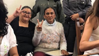 Milagro Sala fue condenada a tres a�os de prisi�n en suspenso