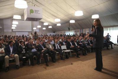 Luciani en el gabinete ampliado de Vidal