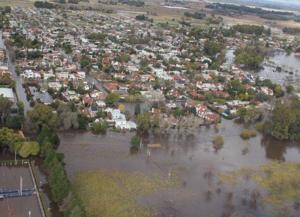 El Gobierno nacional asignar fondos a Pergamino por las inundaciones