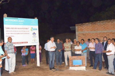 El barrio Esperanza de Palma Sola ya tiene agua potable