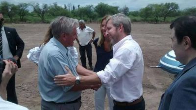 Frigerio: �Es un honor estar en Santiago y ver c�mo avanzan las obras�