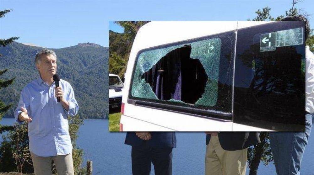 ATE Neuqu�n denuncia que el ataque a la camioneta de Macri fue 