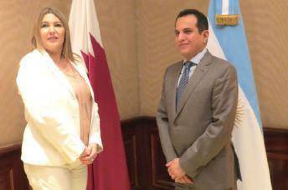 La Gobernadora de la Provincia de Rio Negro se reuni con el embajador de Qatar