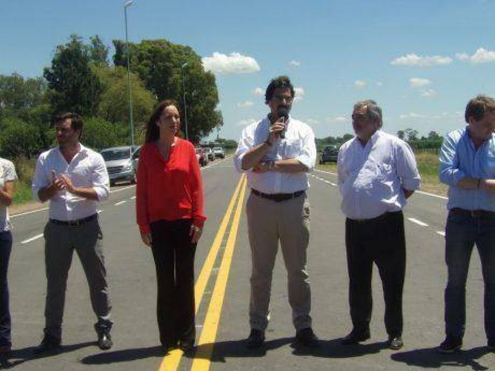 Con comunicacin solo a medios nacionales, la gobernadora Vidal inaugur la Ruta del Cereal en Salazar
