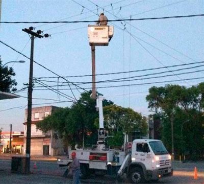Luego del temporal EDEA ten�a solo tres parejas de guardias con dos veh�culos