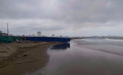 Ciudad�Cada vez se nota m�s la falta de obras de defensa costera�
