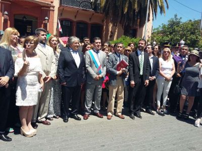 El gobernador Casas pidi� renovar compromisos por la Paz y el Dialogo