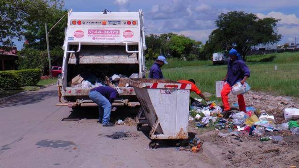 Acciones de limpieza integral en diferentes barrios de la ciudad 