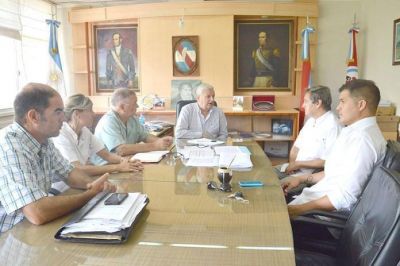  Lauritto recibi� al nuevo Director del Hospital