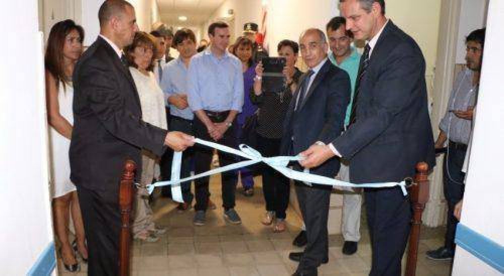 Santoro y Salvador inauguraron obra de salud