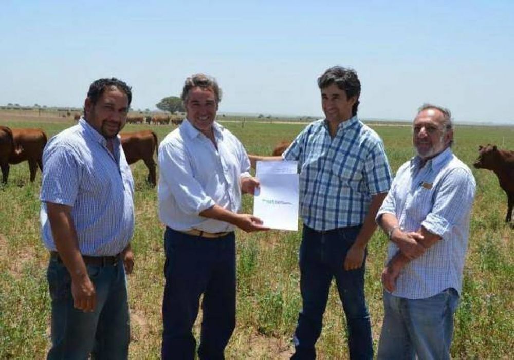Plan Ganadero: con una inversi�n de $21 millones, un productor de Fraga apuesta al agro puntano