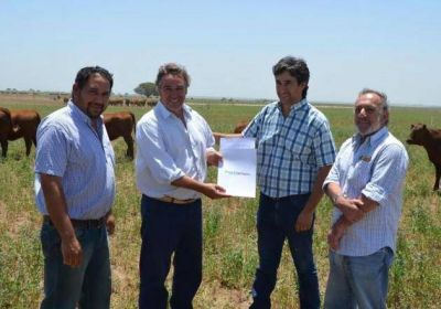 Plan Ganadero: con una inversi�n de $21 millones, un productor de Fraga apuesta al agro puntano