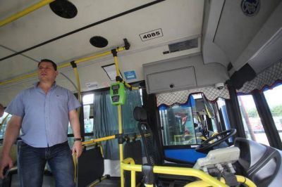 Ya circulan 40 micros en La Plata con las c�maras de seguridad