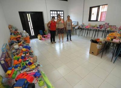 Reyes solidarios: hacen colectas para que todos tengan su juguete