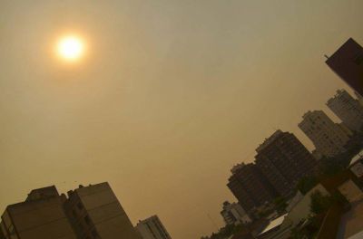 C�mo afecta a la salud el humo que respira Bah�a y la zona desde hace varios d�as