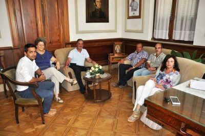 El Intendente recibi� a un funcionario de salud provincial