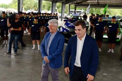 Con la excusa de lanzar el Operativo Sol, Ritondo desembarc� en tierras massistas
