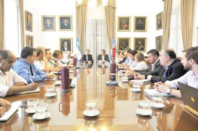 Primera reuni�n del a�o el gabinete provincial