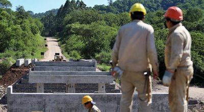 Se ejecutan las obras que dependen de recursos provinciales