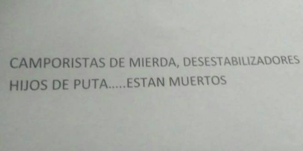 Gravsimo: amenazan de muerte a delegados de ATE Capital en el Ministerio de Educacin