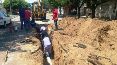 Recambio de ca�er�as cloacales