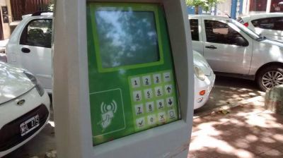Parqu�metros: Comienzan a funcionar en la segunda quincena de enero
