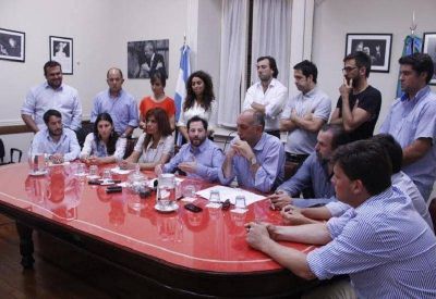 El peronismo se uni� en Diputados para repudiar el veto de Vidal