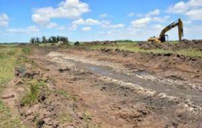 Avanza la canalizaci�n y limpieza del ca�ad�n seco