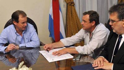 Intendente opositor elogi� a Bordet	 