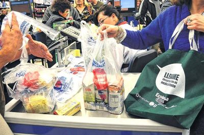 Multar�n a quienes infrinjan el uso de bolsas de pl�stico