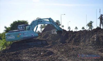 Comenz� la reconstrucci�n del pluvial de avenida Romero